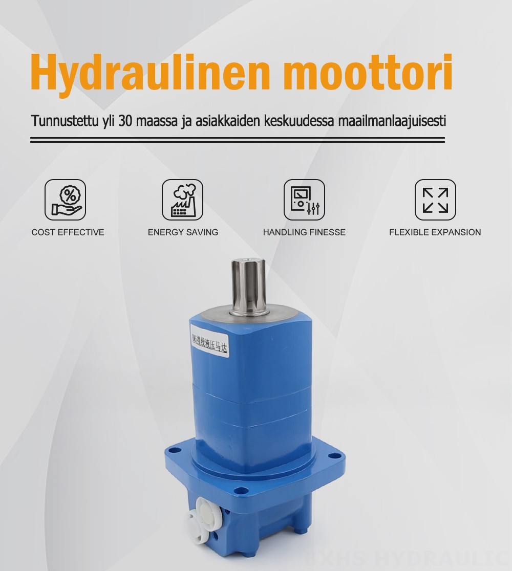 BM5_sykloidihydraulimotori 80 cc/kierros 75 l/min Hydraulimoottori